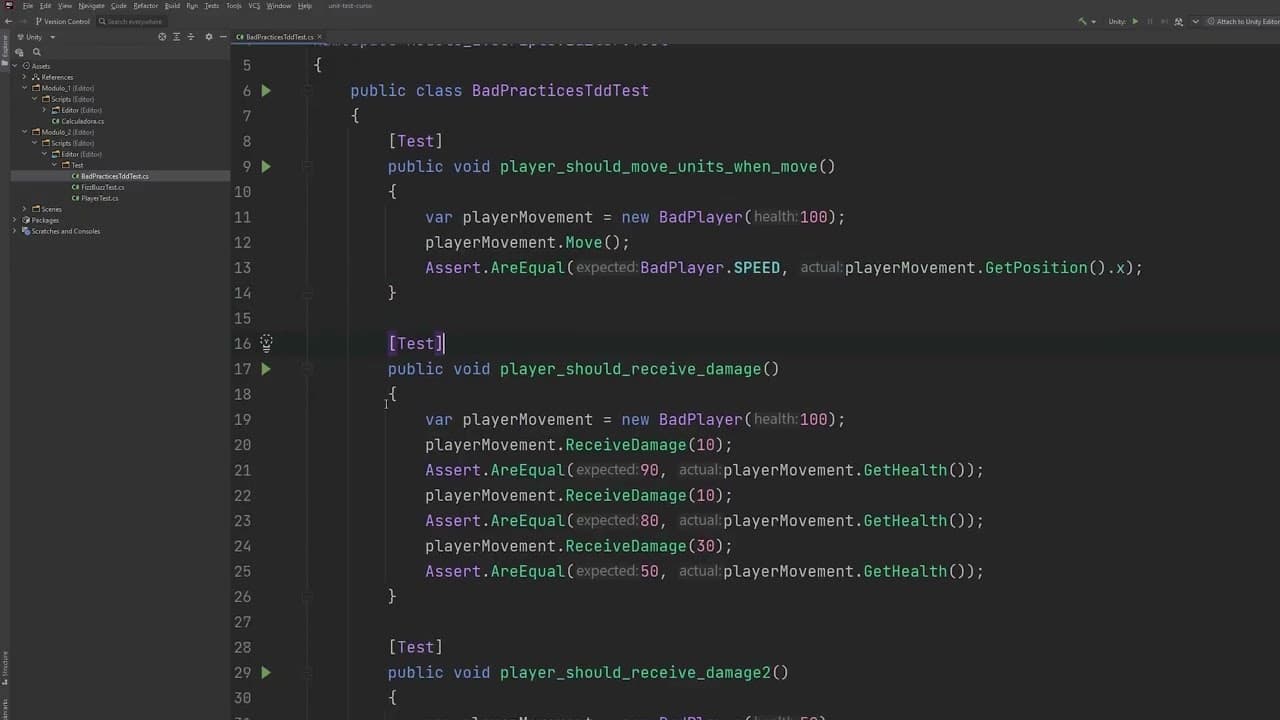 Errores Comunes en TDD