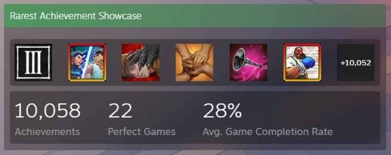Galería de logros completados en Steam